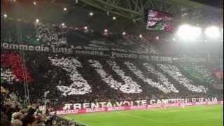 INNO CANTATO DAI TIFOSI ALLO JUVENTUS STADIUM (