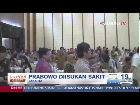 Prabowo Diisukan Sakit-Kompas Siang 20 Juni 2014