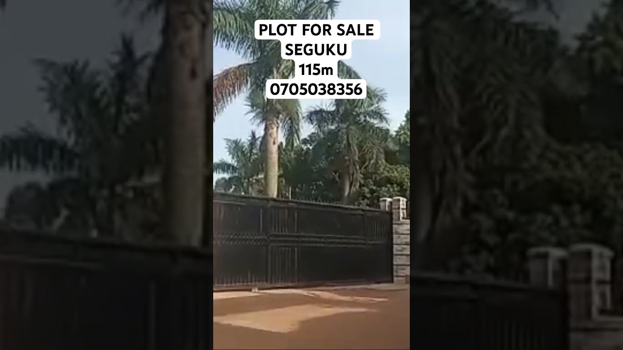 Plot for Sale – Seguku