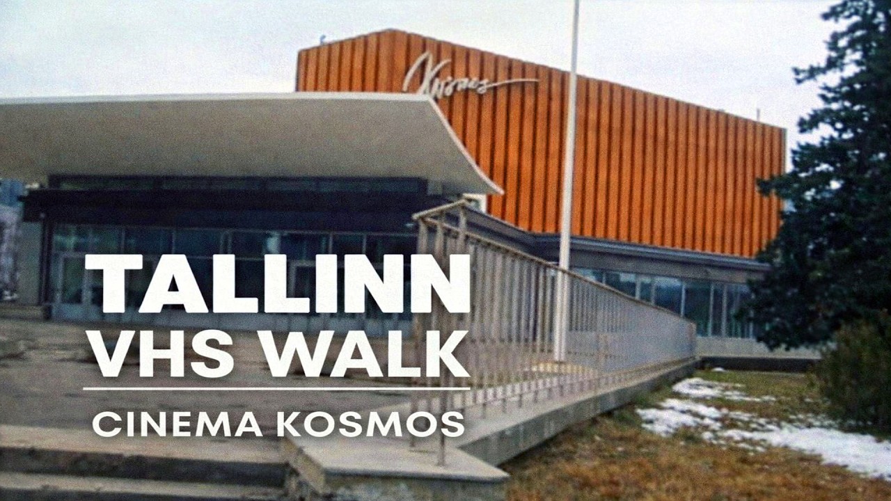Tallinn VHS Walk | Cinema Kosmos in 2026 | Forgotten Soviet Movie Theater 📼 Заброшенный кинотеатр!