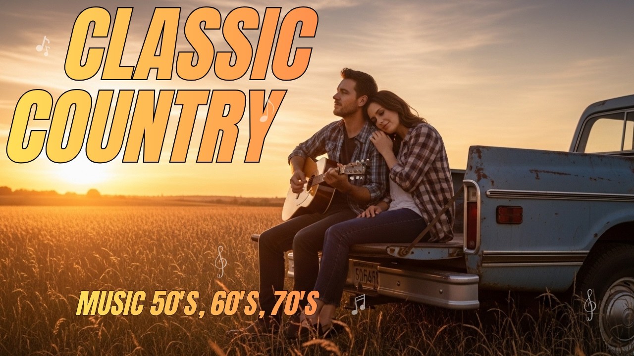 Лучшее из золотой классики кантри – романтические песни о любви и кантри-музыка.