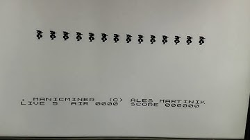 Manic Miner loading with maxduino onto zx81 emulator-zxuno