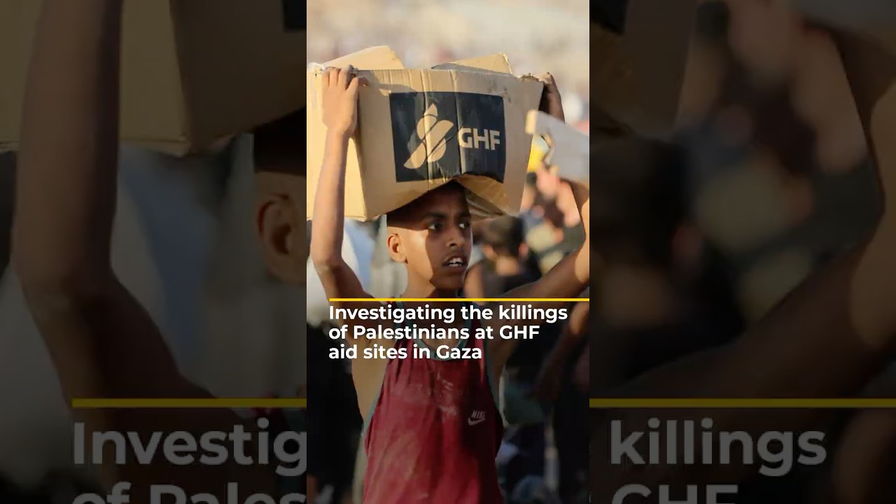 التحقيق في مقتل فلسطينيين في مواقع إغاثة تابعة لمؤسسة القلب العظيم | خطوط الصدع #shorts