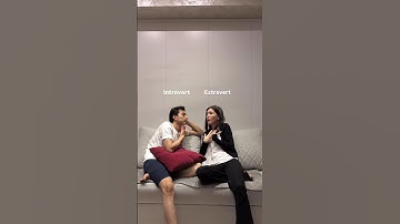 when opposites attract: introvert meets extrovert 💕 #couplegoals #introvertextrovert #love