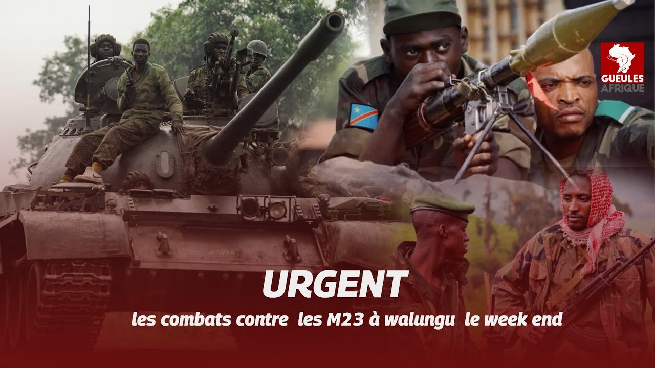 Journal de 13h : Walungu sous le feu, des rudes combats entre WAZALENDO et M23