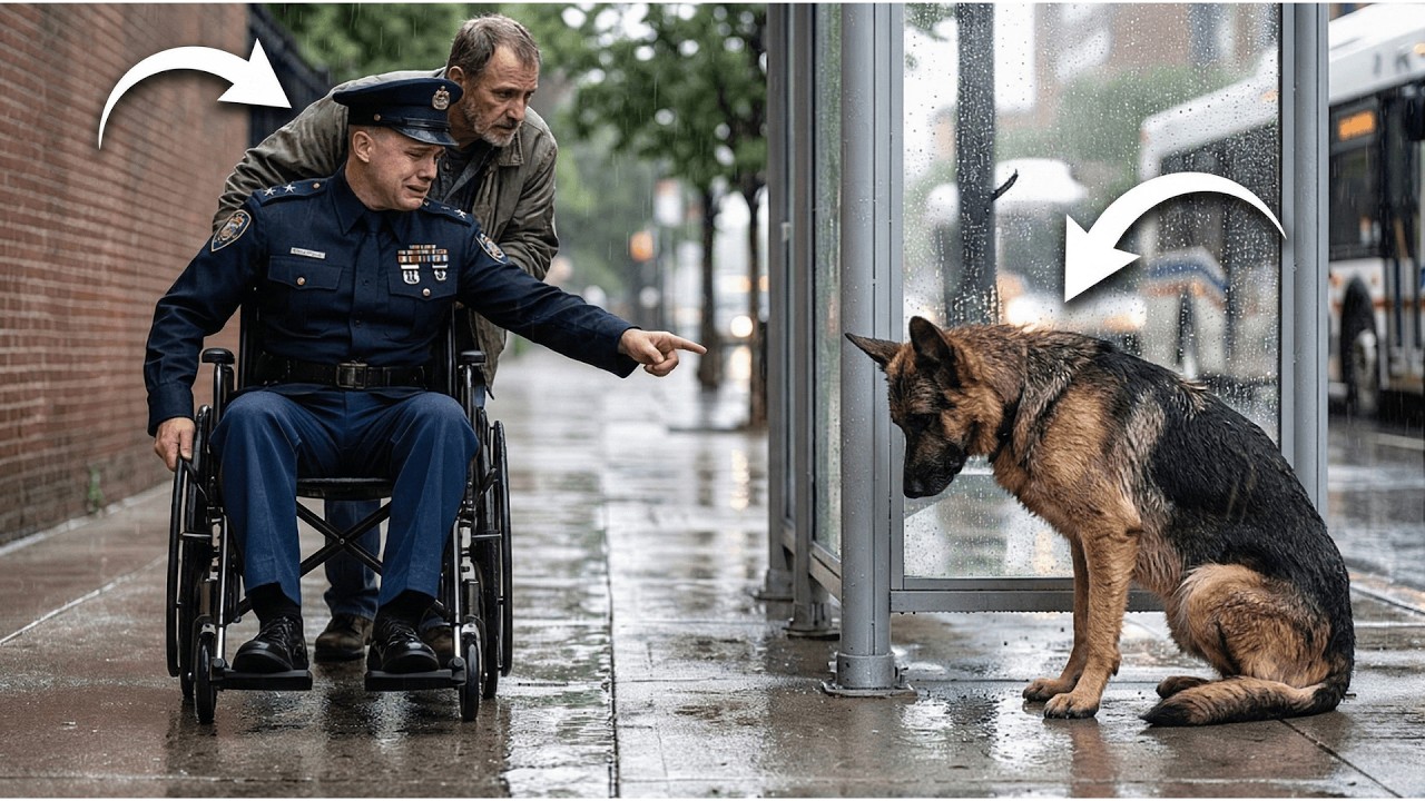 „Credeam că a plecat pentru totdeauna”—Un ofițer plânge când își găsește câinele polițist înfometat!