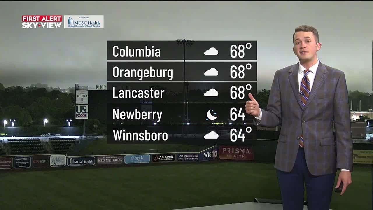 Rain chances slowly decreasing the next few days - YouTube