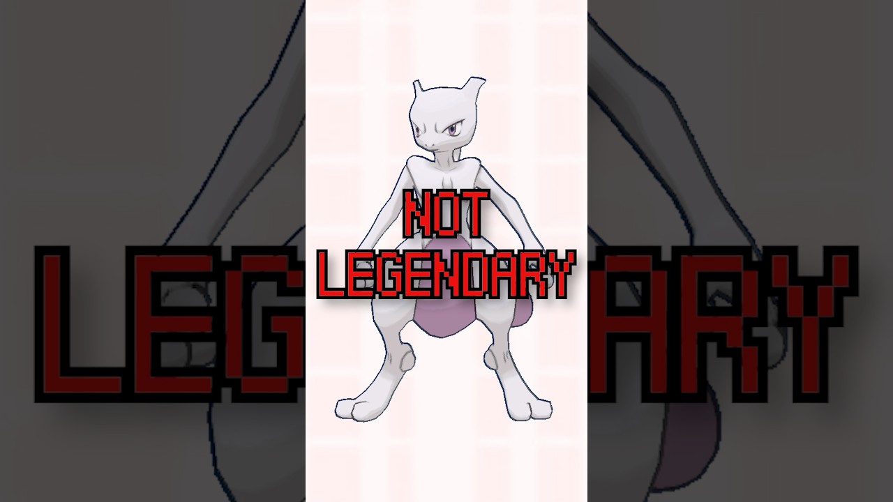 Почему Мьюту НЕ является легендарным покемоном 