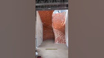 Amazing Staircase Without Bottom Support.#stairs #building #architecture #ancient #technique #expert