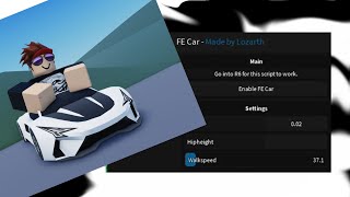 FE CAR SCRIPT DRIFTING || WORKING 2025 | PASTEBIN