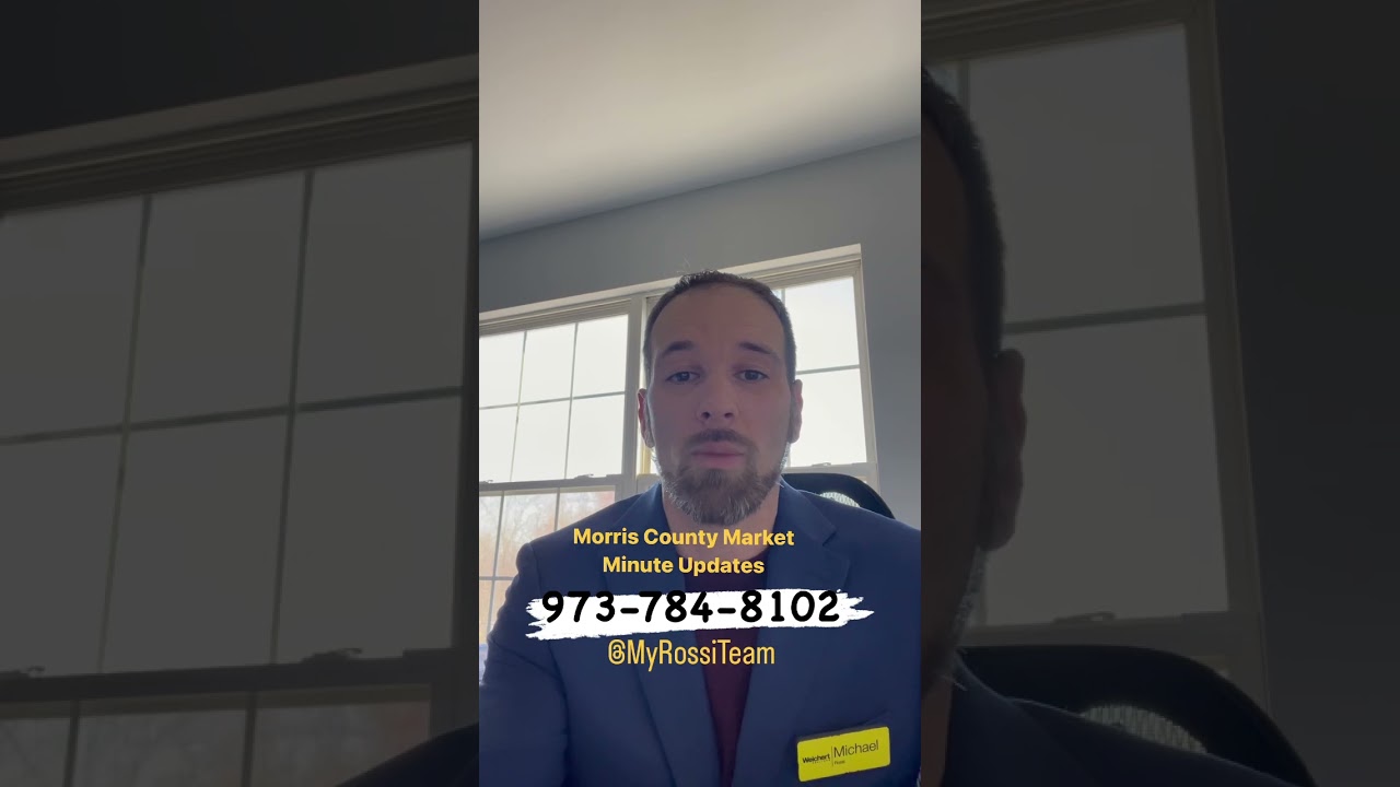 Morris County NJ Real Estate Statistics. 