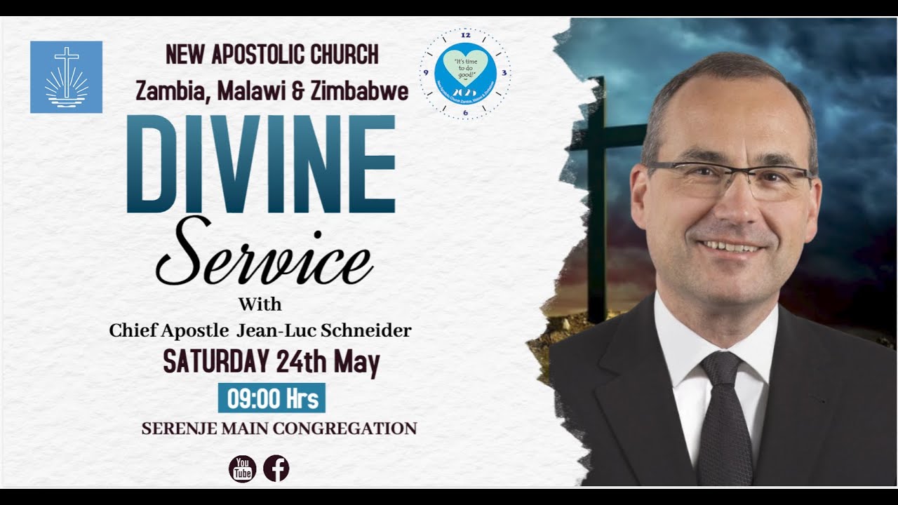Divine Service in Serenje Conducted by the Chief Apostle Jean-Luc Schneider