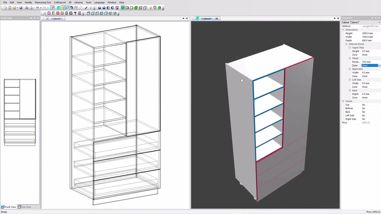 Cabinet mode introduction with PolyBoard