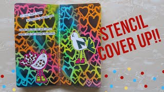 Stencil Cover Up!!