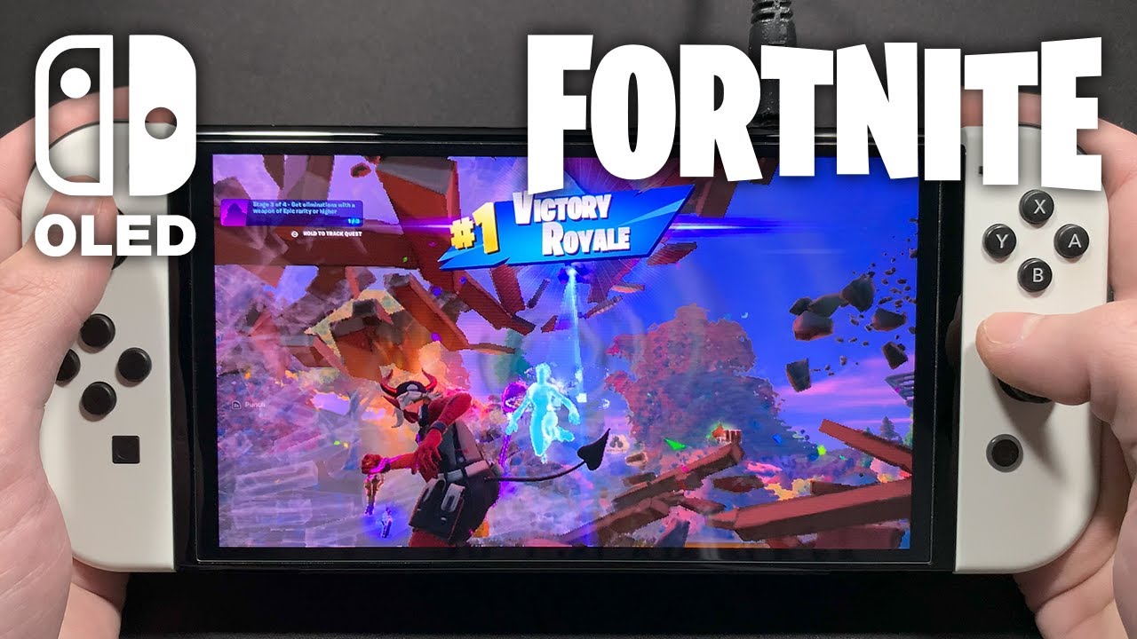 Fortnite On Nintendo Switch OLED 182 YouTube 