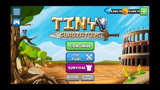 Tiny Gladiators V2.2.3 Mod Apk - Vô Hạn Kim Cương