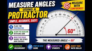 Measurement of angles using a Protractor - 4