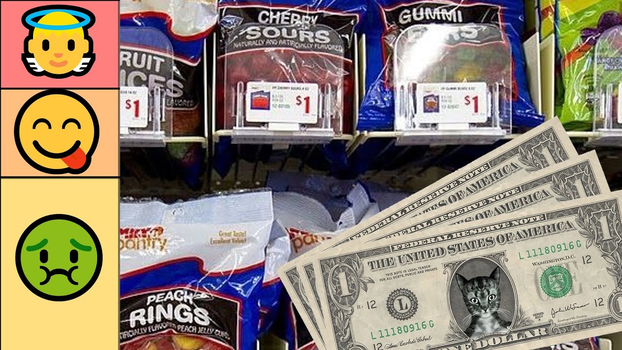 DOLLAR STORE CANDY TIER LIST YouTube