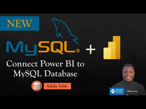 How to Connect Power BI to MySQL Database Using Sakila Table