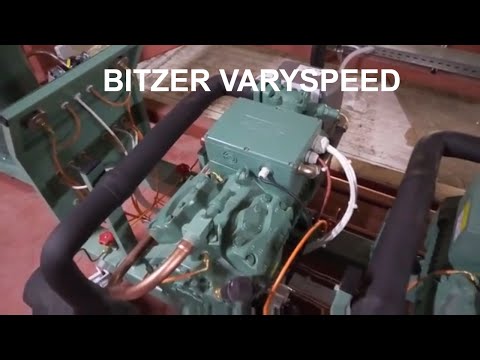 Работа компрессора Bitzer Varyspeed с встроенным частотным преобразователем