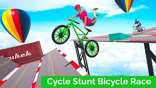 Racing Game - Cycle Stunt Bicycle Race  - Gameplay Android & iOS free game screenshot 5