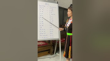 Bài 1 dạy nói tiếng dân tộc Sán Dìu