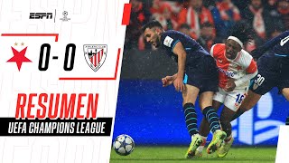 EL SLAVIA PRAGA Y EL BILBAO NO ROMPIERON EL EMPATE EN CHEQUIA | S. Praga 0-0 Ath. Bilbao | RESUMEN