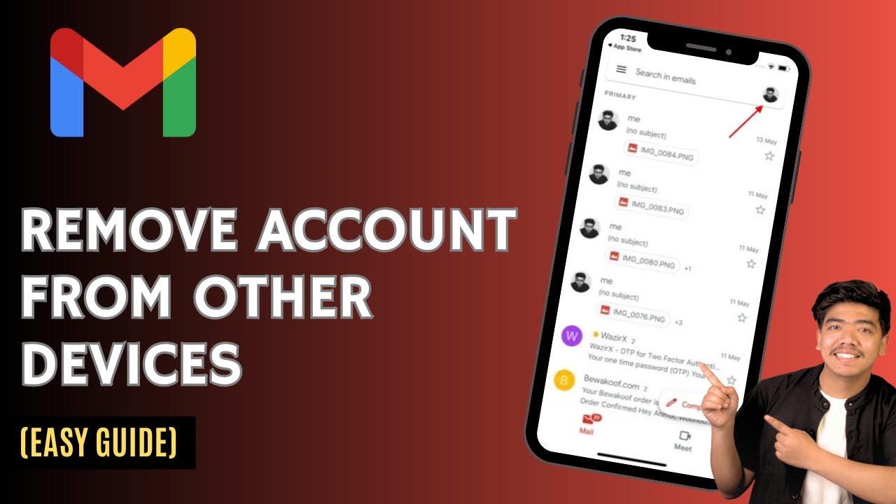 How To Remove Gmail Account From Other Devices - Step By Step Guide ...