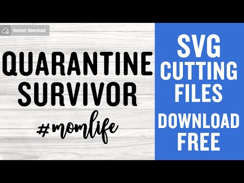 Quarantine Mom Svg Free Cutting Files for Silhouette Free Download