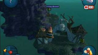 Worms 3D | Mission 20 - High Stakes (Vysoké sázky) screenshot 4