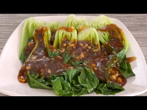청경채 굴소스볶음 초간단 레시피