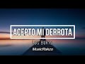 Acepto Mi Derrota - Los Bukis LETRA (HD)