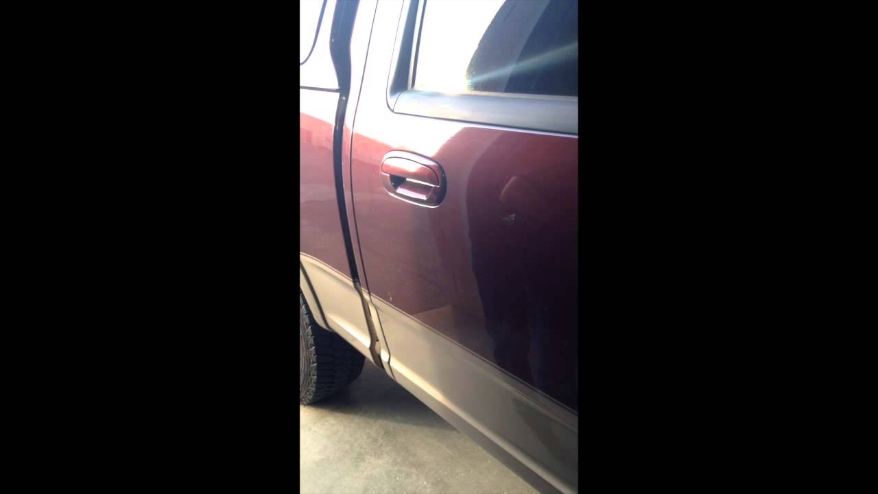 How to remove door dings