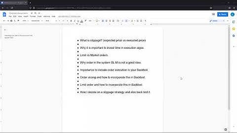 Reducing Slippage using execution Algos