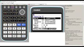 Webinar FUNÇÕES com a calculadora gráfica fx-CG50 screenshot 5