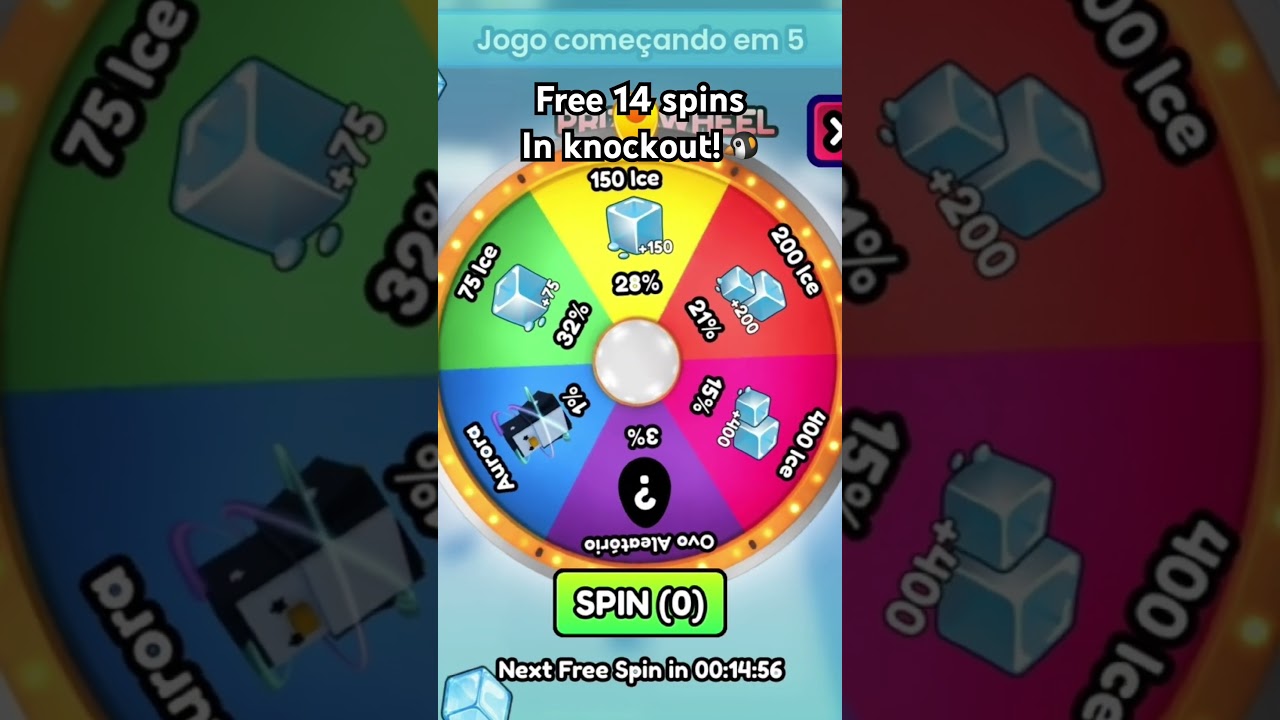 Free 14 spins in knockout!🐧 