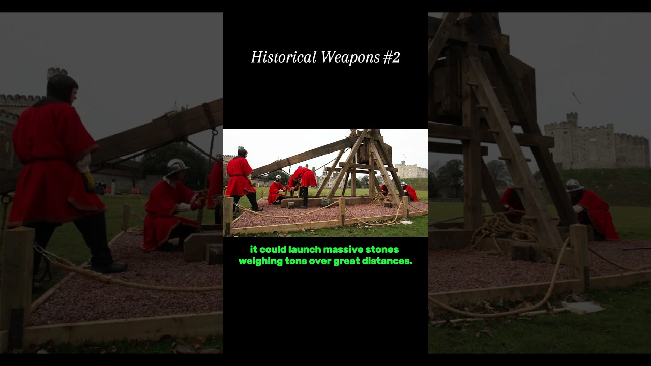 The Medieval Trebuchet ⚔️| The Deadliest Siege Weapon | 