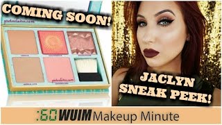 Makeup Minute | Benefit BLUSH PALETTE Coming Soon! + Jaclyn Hill Shows a LIPSTICK from Her New Line! screenshot 3