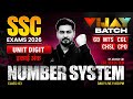 SSC Exams 2026 Maths | Number System Full Class | SSC GD MTS CGL CHSL CPO Maths | By Ashish Sir