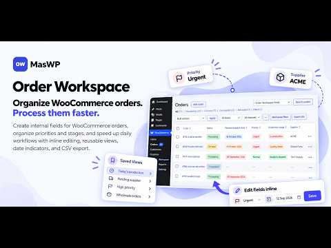 WooCommerce Order Management: Custom Fields, Filters & Bulk Editing