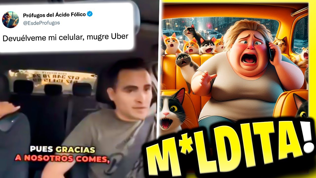 Mujer EMPODERADA lNSULTA a chofer de Uber por algo RIDÍCULO 😡