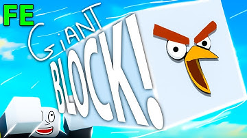 Roblox Fe Script Showcase Episode#287/Fe Giant Block