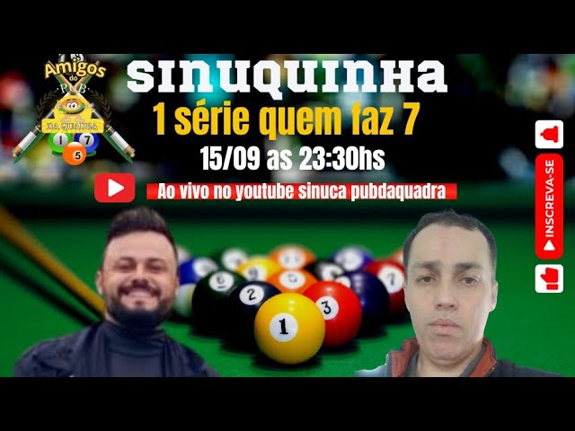 Baianinho de Mauá X Paulinho Paiakan, um super JOGÃO de SINUCA