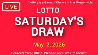 The National Lottery Lotto Draw Live results from Saturday 02 May 2026 | tonight lotto