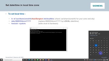 OnlineTraining IOT2040 : 03 Set date time of IOT2040