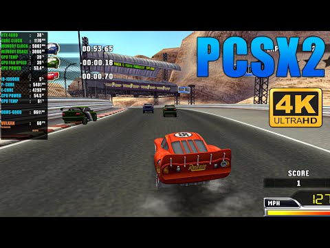 Cars Race-O-Rama PS2 Gameplay HD (PCSX2) 