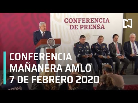 Conferencia mañanera AMLO - 7 de febrero de 2020