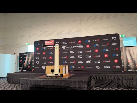 #UFC257 official weigh-ins from 'Fight Island'