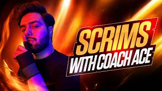BGMI Scrims Live with Coach ACE | Competitive Practice &amp; Analysis