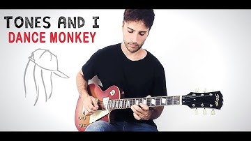 Tones And I - DANCE MONKEY - Electric Guitar Cover